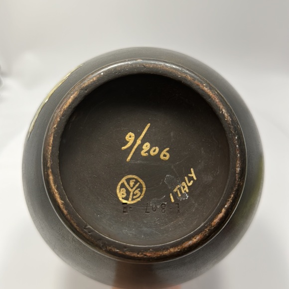 Ferdinand Bing & Co, Successors FBS Italy 9/206 Hand Painted Vase - Picture 7 of 17